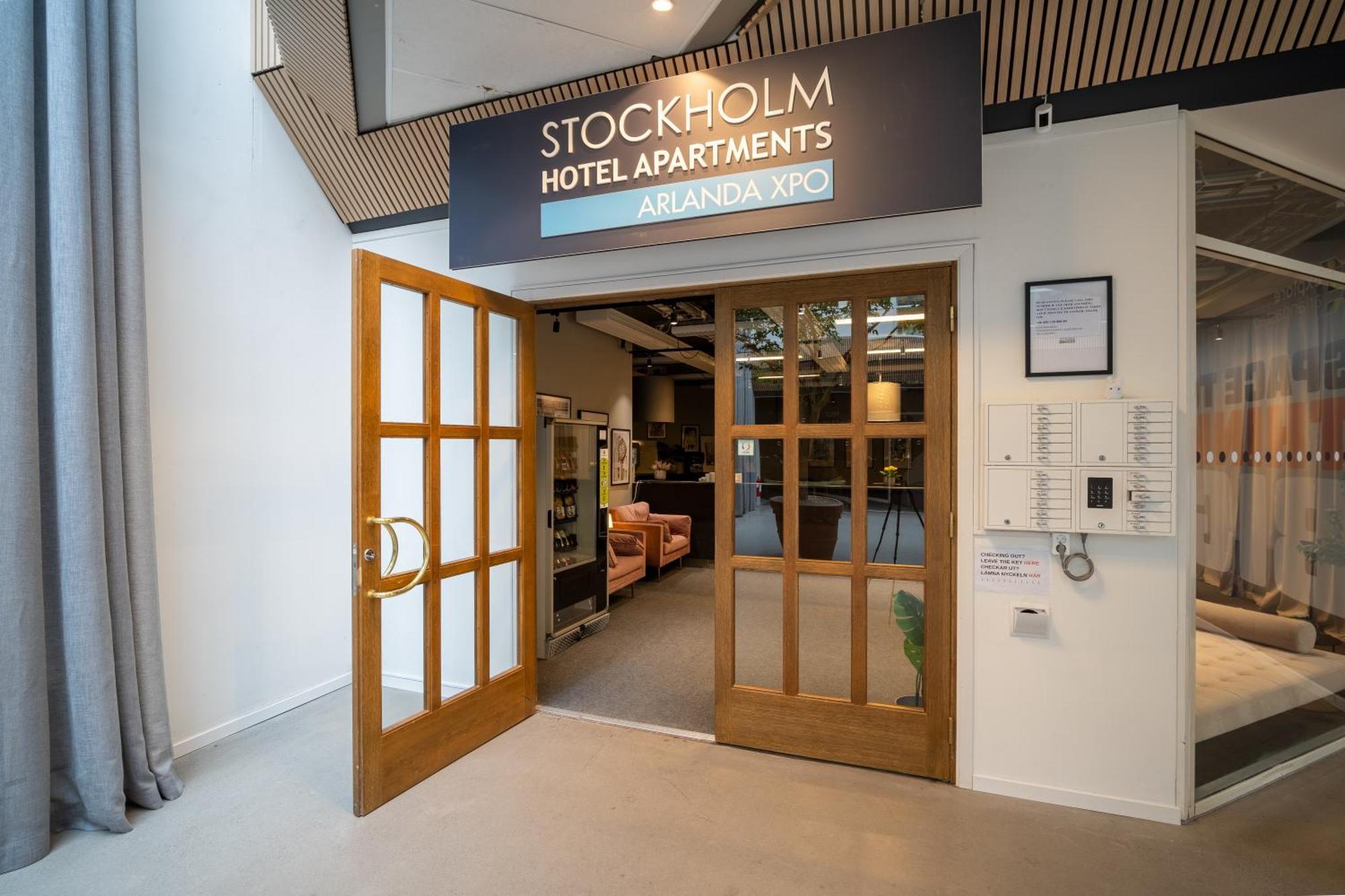 Stockholm Hotel Apartments Arlanda Xpo Eksteriør bilde