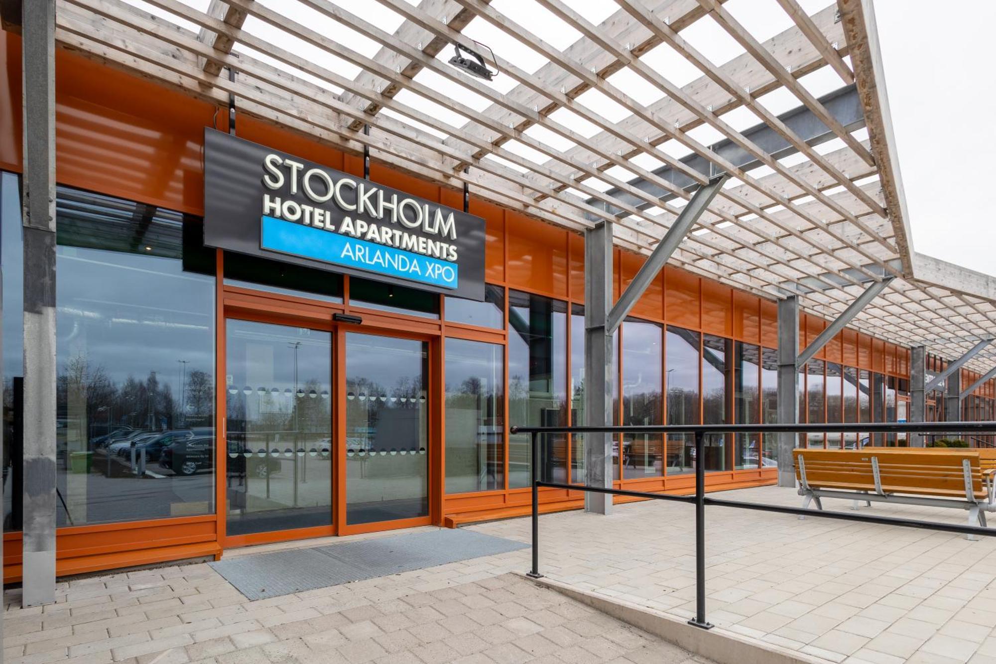 Stockholm Hotel Apartments Arlanda Xpo Eksteriør bilde